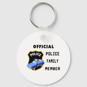 Llavero Familia oficial de la policía