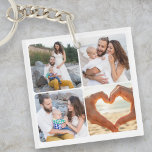 Llavero Familia personalizado Cinco fotos personalizadas<br><div class="desc">Muestra tus momentos familiares favoritos con esta cadena de claves personalizada de cinco fotos de la familia Personalizado. Diseñado para contener cinco preciadas fotos, este llavero es perfecto para capturar a todos los que amas -niños, padres, mascotas o abuelos- en una sola pieza especial. Agregue su propio mensaje, nombres o...</div>