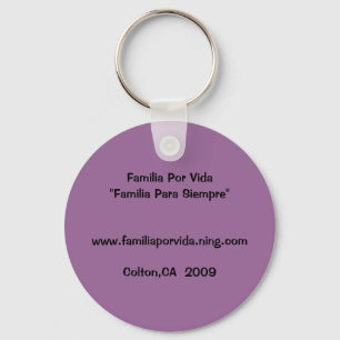 Llavero Familia Por Vida, keychain
