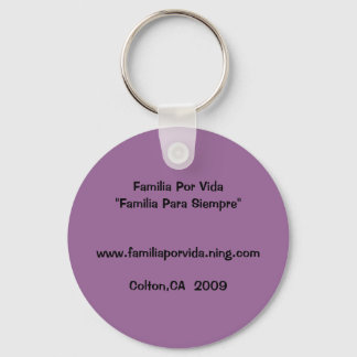 Llavero Familia Por Vida, keychain