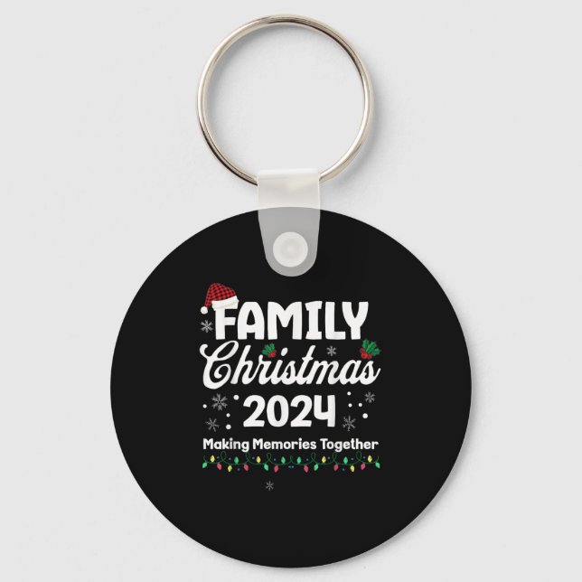 Llavero Family Christmas 2024 Holiday Matching Family Xmas (Anverso)