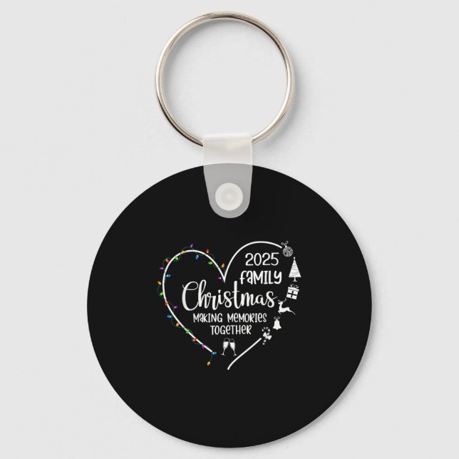 Llavero Family Christmas 2025 Making Memories Togother Xma (Anverso)