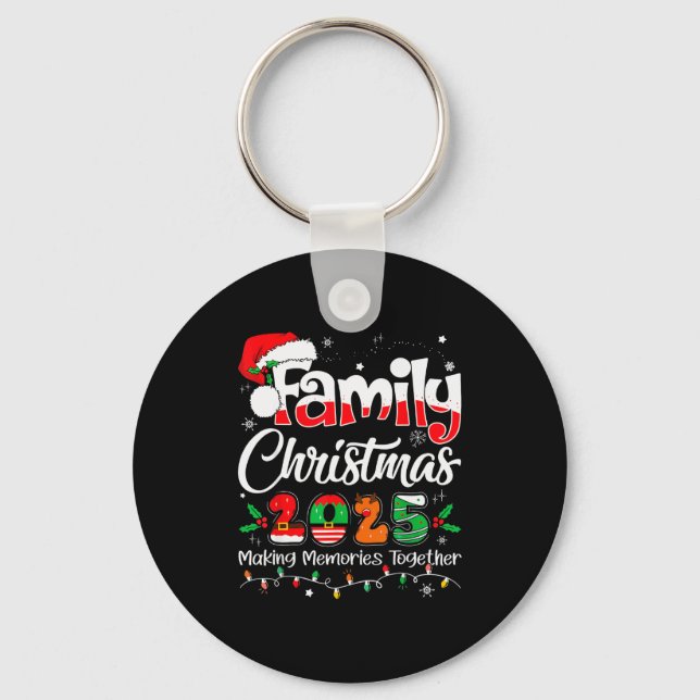 Llavero Family Christmas 2025 Matching Family Christmas Xm (Anverso)
