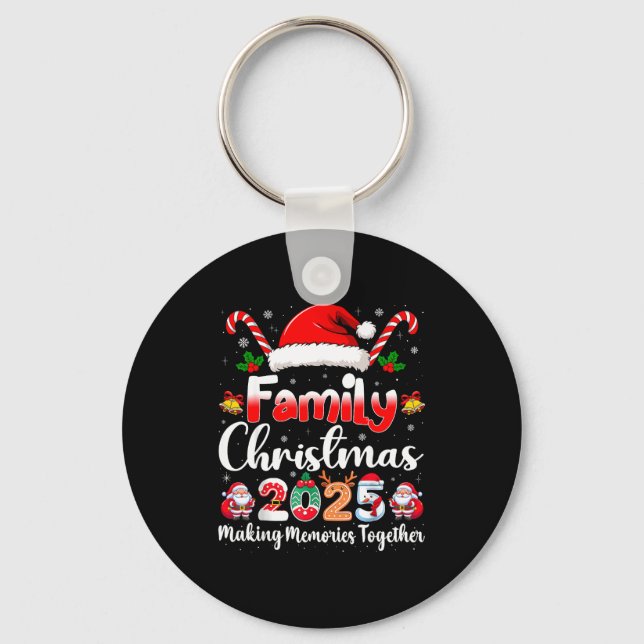Llavero Family Crew Christmas Squad 2025 Funny Xmas Matchi (Anverso)