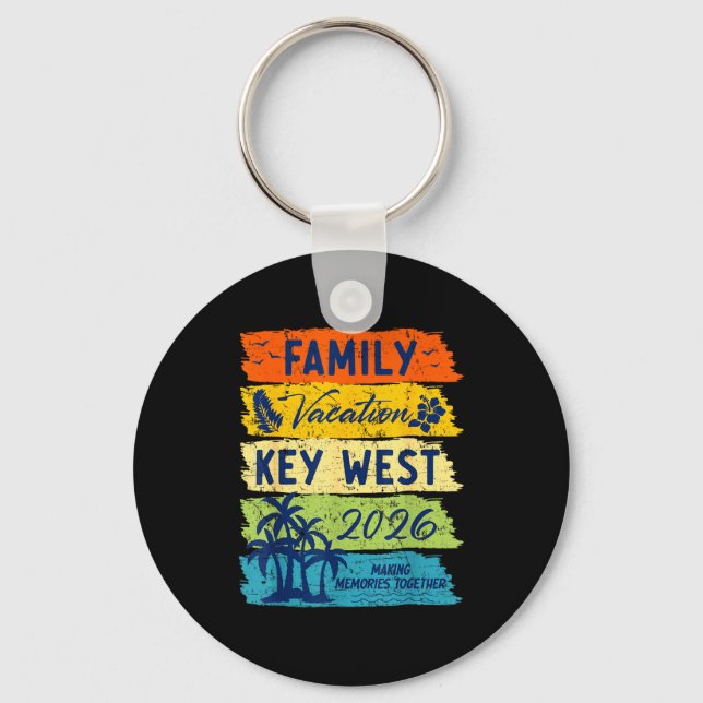 Llavero Family Vacation 2026 Key West Matching Summer Vaca (Anverso)