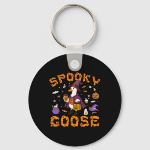 Llavero Famoso café de ganso divertido Halloween Witch Wom
