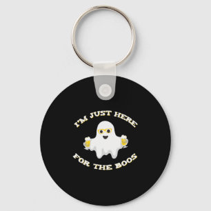 Llavero Famoso fantasma de Halloween con cerveza