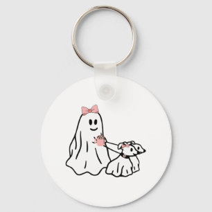 Llavero Famoso fantasma Walking Dog Spooky Season Hallowee