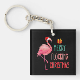 Llavero Famoso Flamingo Flamingo Navidades