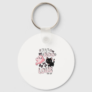 Llavero Famoso Gantador Rosa Halloween Spooktacular Cat Fa