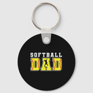 Llavero Famoso papá Life Softball Béisbol Abuelo Padre