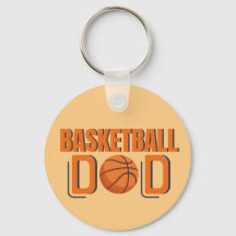 Fan de fútbol de baloncesto con papá