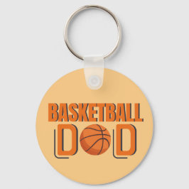 Llavero Fan de fútbol de baloncesto con papá