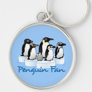 Llavero Fan del pingüino