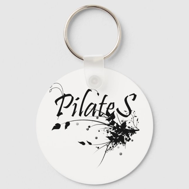 Llavero Fanático del método Pilates Pilates Art (Anverso)