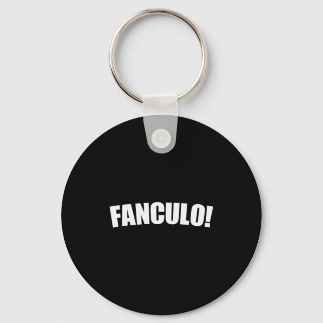 Llavero Fanculo Italian Term For Off, Funny Sarcastic Gift (Anverso)