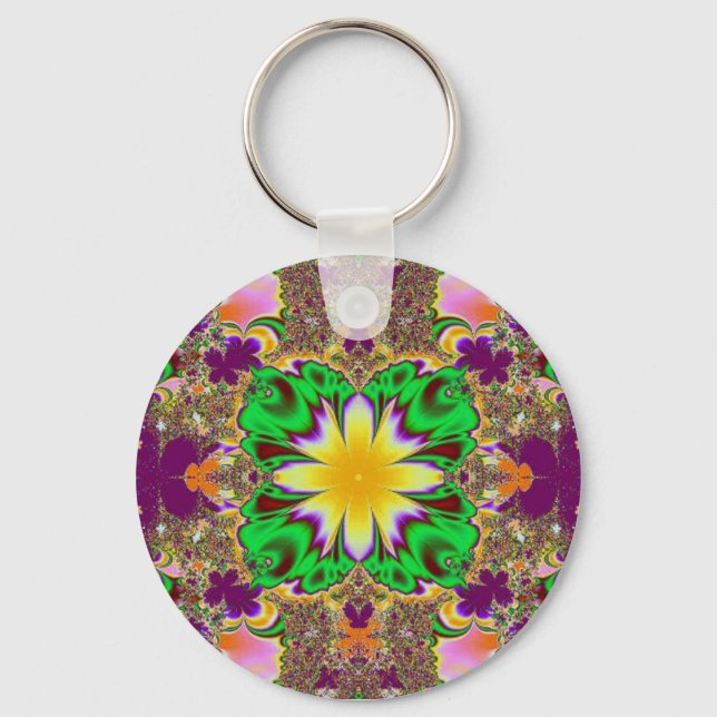 Llavero Fancy Fractal Keychain (Anverso)