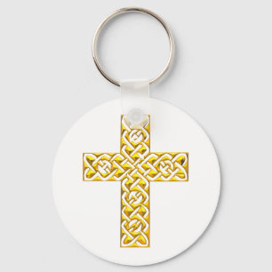 Llavero Fancy Golden Cross