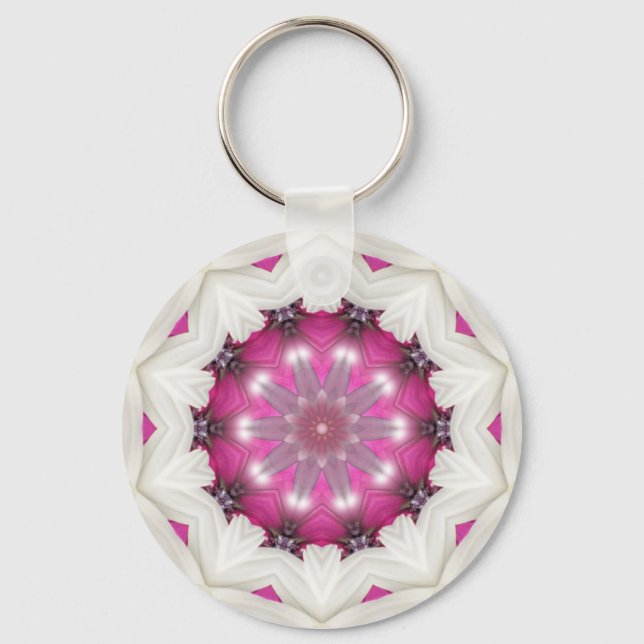 Llavero Fancy Pink Star (Anverso)