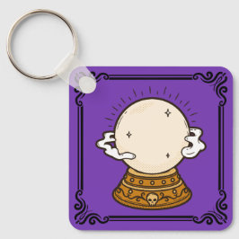 Llavero Fancy Purple Magick Halloween