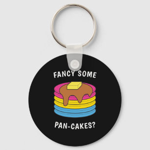 Llavero Fancy Some Pan-cakes Funny LGBTQ Pansexual Pride O