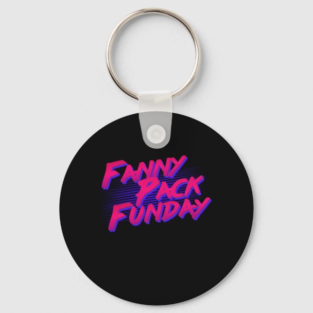 Llavero Fanny Pack Funday (Anverso)