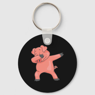 Llavero Fans de Guay Dancing Farm Animals Holiday Art Dabb