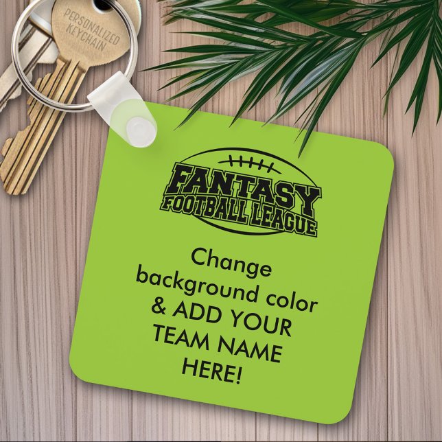 Llavero Fantasía (Personalized keychain - Fantasy Football)