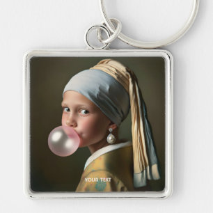 Llavero Fantasía Bicho Rosa