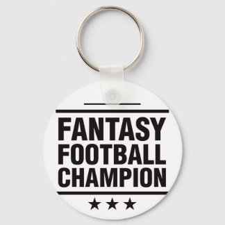 Llavero ¡Fantasía campeona de fútbol!