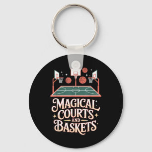 Llavero Fantasía cancha de baloncesto Magic Draft Game Sty