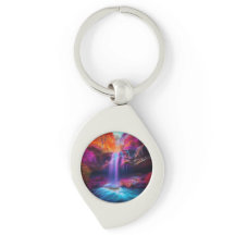 Fantasía colorida cascada