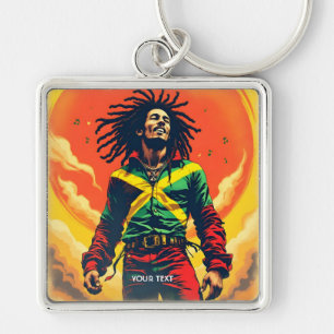 Llavero Fantasía Cuse Bandera Jamaica Sol