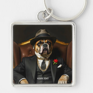 Llavero Fantasía Cute Dog Black Suite