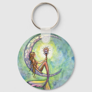 Llavero Fantasía de sirvientes Fairy Art de Molly Harrison