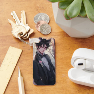Llavero Fantasía gótica Anime Catboy