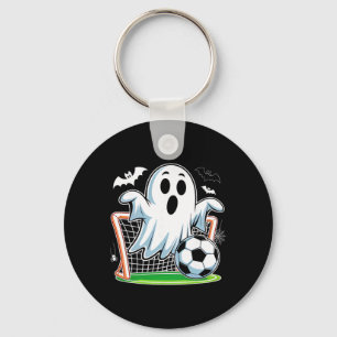 Llavero Fantasma Boo Jugando Fútbol Divertido Fútbol de Ha