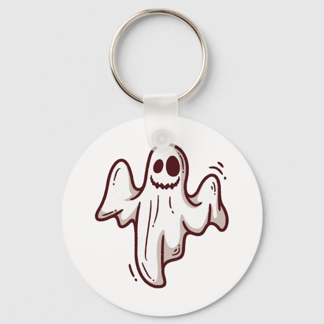 Llavero Fantasma de Halloween (Anverso)