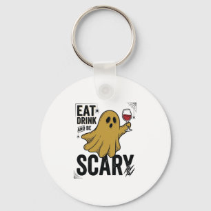Llavero Fantasma de Halloween Come Bebe Y Sé Espantoso Vin