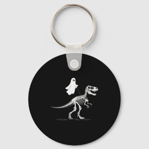 Llavero Fantasma de Halloween Dinosaurio Esqueleto T Rex F