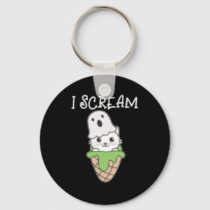 Llavero Fantasma De Halloween Grito Un Arma De Helado