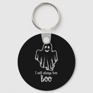 Llavero Fantasma de Halloween Te Amaré Siempre Boo