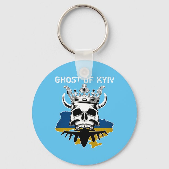 Llavero Fantasma De Kiev, Apoyen A Ucrania (Anverso)