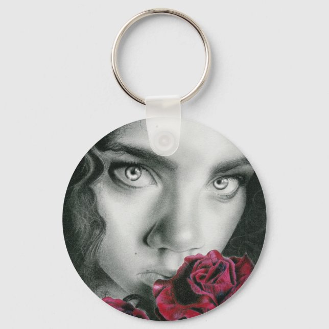 Llavero Fantasma de una cadena de claves Rosa (Anverso)