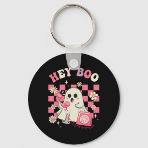 Llavero Fantasma Divertido Groovy Boo Halloween Mujer Niño