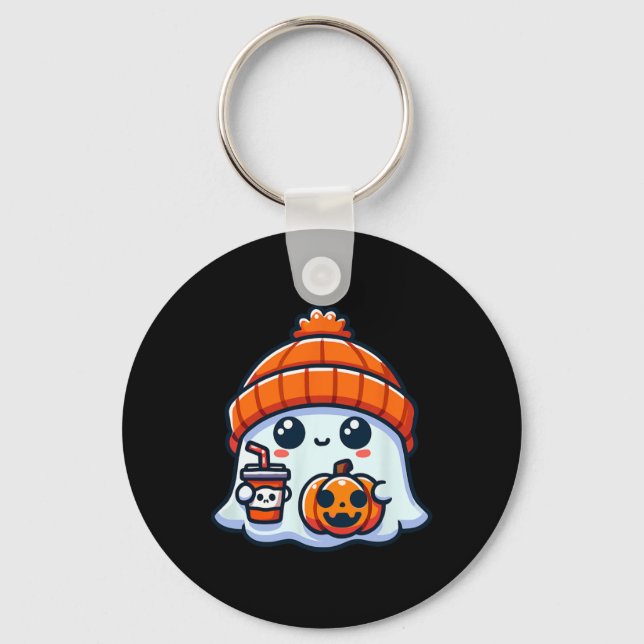 Llavero Fantasma Fantasma Mens Halloween (Anverso)