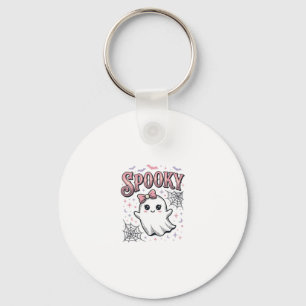Llavero Fantasma Lindo Espeluznante Diseño de Camiseta Vin