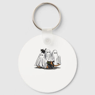 Llavero Fantasma retro de Halloween y camiseta sobredimens