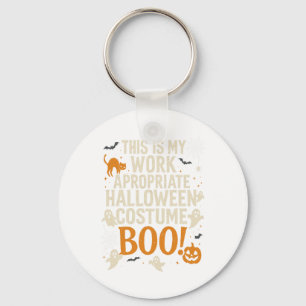 Llavero Fantasma Retro Ghost Coquette Bow Halloween Wo