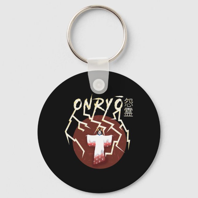 Llavero Fantasma Samurái Boo Groovy Fantasma Divertido Lin (Anverso)